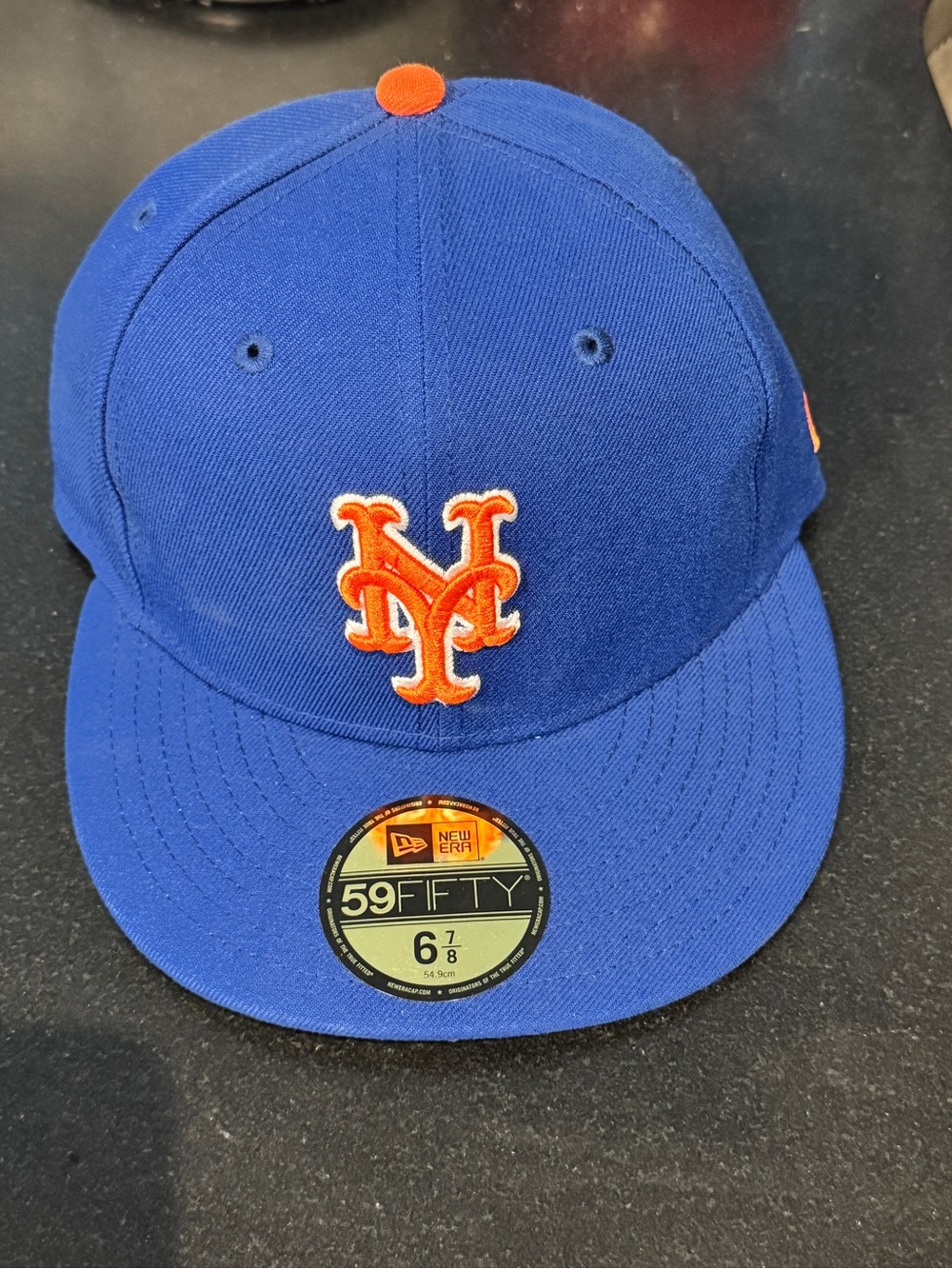 New York Mets MLB New Era 59Fifty Fitted Cap - Size 6 7/8